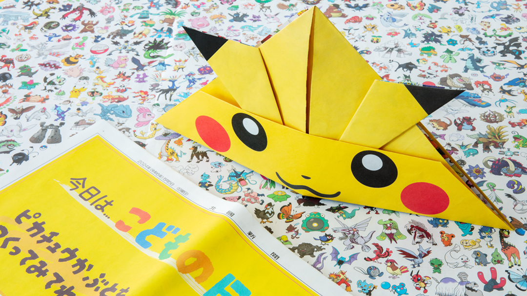 “Pikachu Kabuto” Bring Cheer to Children in Disaster Regions