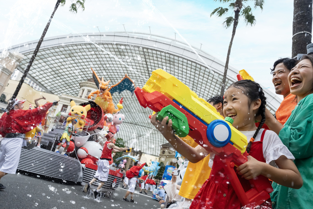 Unique Entertainment Created by Pokémon in Collaboration with USJ