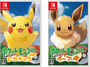 “Pokémon: Let’s GO, Pikachu! and Pokémon: Let’s GO, Eevee!” for the Nintendo Switch are launched.
